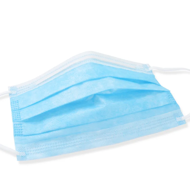 50 pcs Face Mouth Mask Meltblown cloth Disposable mouth mask 3 layers face | Красота и здоровье