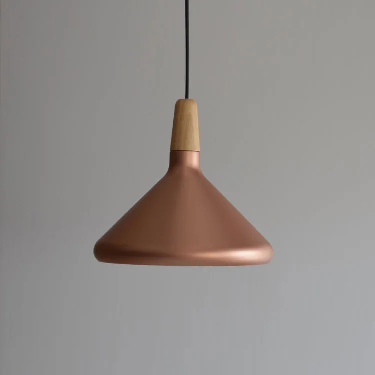 Nordic Retro Pendant Lights Modern Led Pendant Lamps Copper Hanglamp Aluminum luminaria for living room kitchen light fixtures