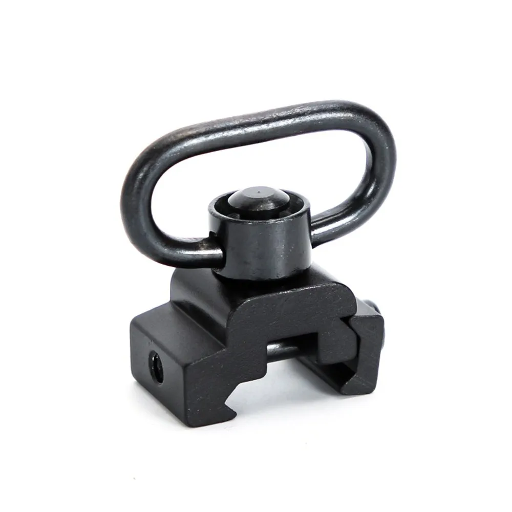 M Lok QD Sling Swivel Stud Mount Adapter Push Button 1 1/4" Mlok Rail 20MM Quick Release Ring Set Hunting Gun Accessory