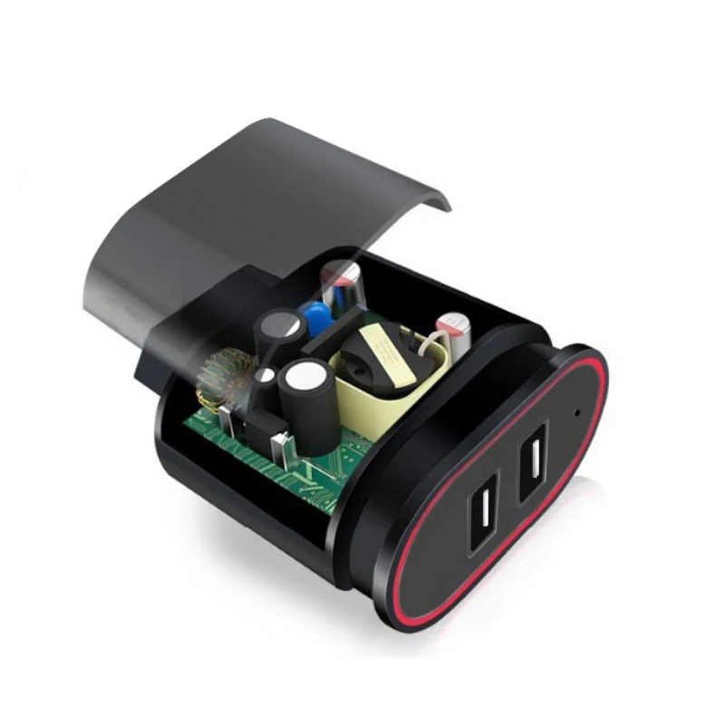 Универсальная двойная USB линия с несколькими интерфейсами быстрая Прямая зарядка с тип-c линия передачи данных зарядное устройство для Iphone samsung смартфон