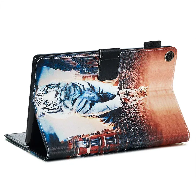 Wekays Coque для Amazon HD 8 HD8 8," мультяшный кожаный смарт-чехол для Amazon Kindle Fire HD8 HD 8 чехол для телефона