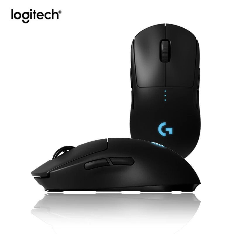 Antage Hør efter Trække på Original Logitech G Pro Wireless Top Gaming Mouse Lightspeed For ESports  Hero16000DPI Sensor RGB Lighting Wireless Charging - AliExpress