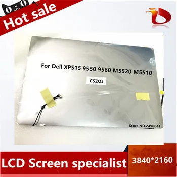 

Free shipping 15.6 " LCD screen display with touch for Dell XPS15 9550 9560 M5520 M5510 UHD 3840*2160