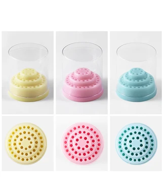 

48 Hole Nail Art Grinding Drill Bits Storage Box Electric Manicure Machine Sanding Heads Container Large Bits Display Base