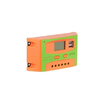 

Home 12V /24V Solar Energy Controller 10A PWM Controller Charge Controller Both USB Temperature Humidity Controllers