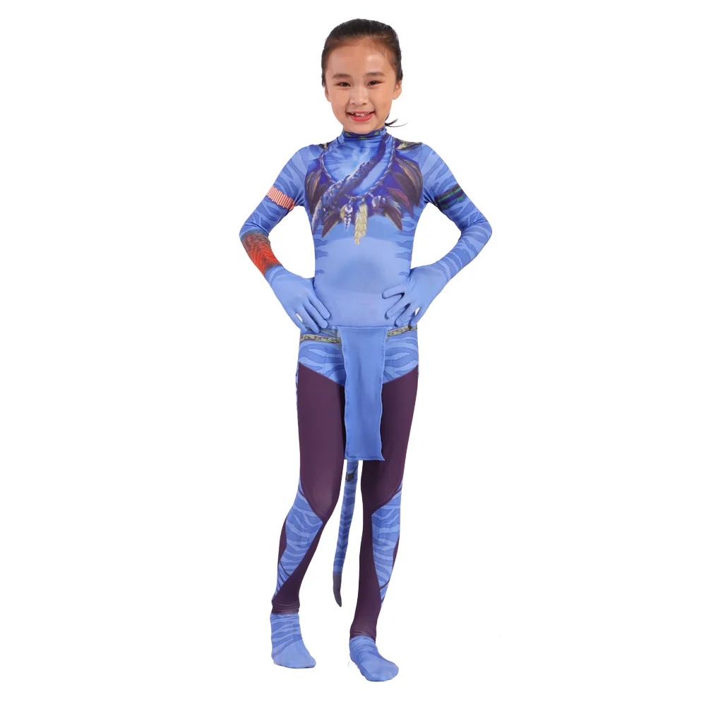 Avatar 2 Jumpsuit Costume For Kids - KawaiiMerch.com