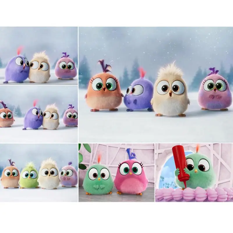 Алмазная 5D картина сделай сам мультяшная птица наклейка алмазная детская