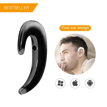 

Cloud Transmission Bluetooth Headset Wireless Ear-Hook Earphone Single Side with Mic Hands-free for Mobile Phones Driving Sports