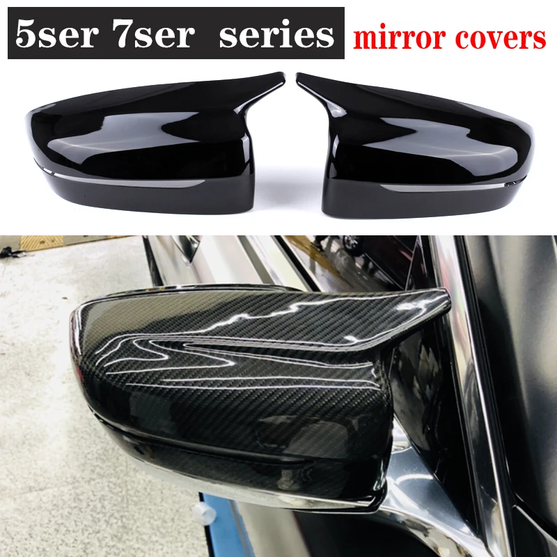 Rearview Mirror Cover Side Wing Rear View Mirror Case Cover Glossy