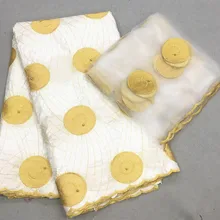 Модные женские bazin riche getzner nouveau серое кружево с камнями парча жаккардовая ткань батик ткань 5+ 2 ярдов/партия