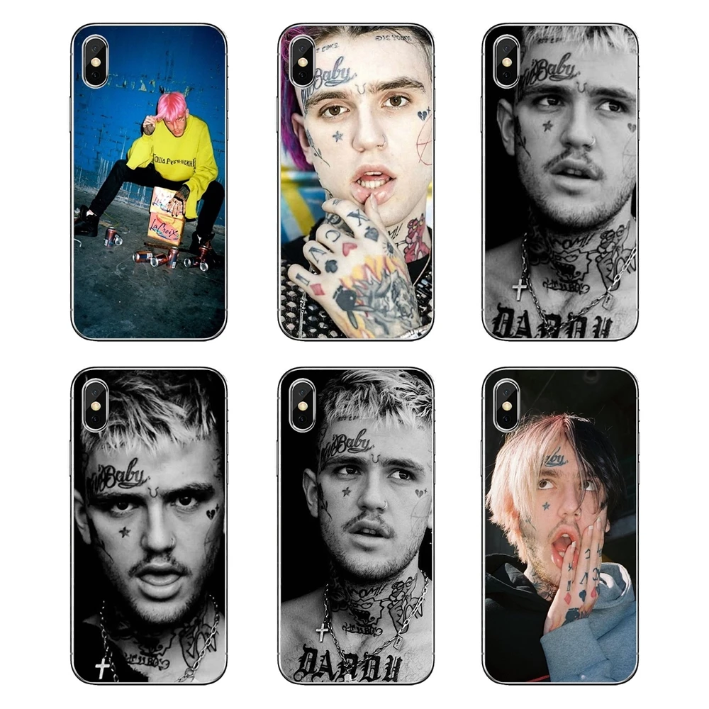 

Transparent Soft Cases Covers Lil Peep For LG G7 Q6 Q7 Q8 Q9 V30 X Power 2 3 For OnePlus 3T 5T 6T