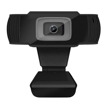 

Computer Camera, Suitable for Home Webcast Video Live Work Meeting, 720P Free Drive USB Built-in Microphone Webcam