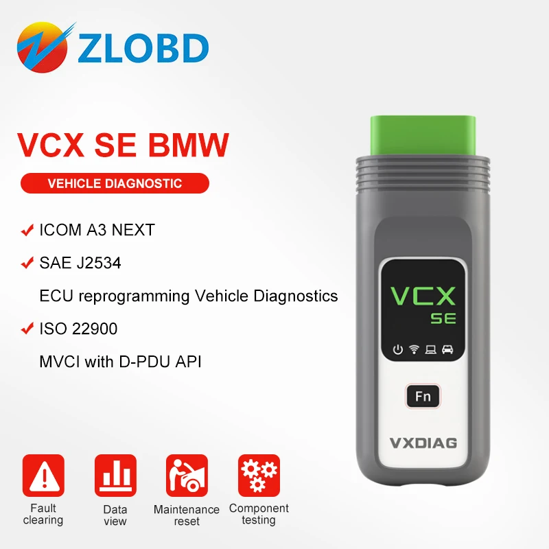 VXDIAG VCX SE ForBMW obd2 сканер диагностики автомобиля ICOM A2 A3 Next программатор
