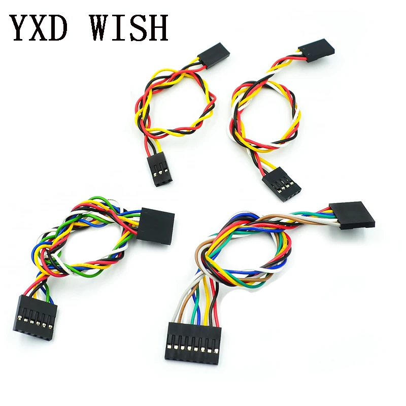 Кабель Dupont для Arduino 10 шт. 20 см 2 54 мм соединительные кабели 2P/3P/4P/6P/8P|Электрические