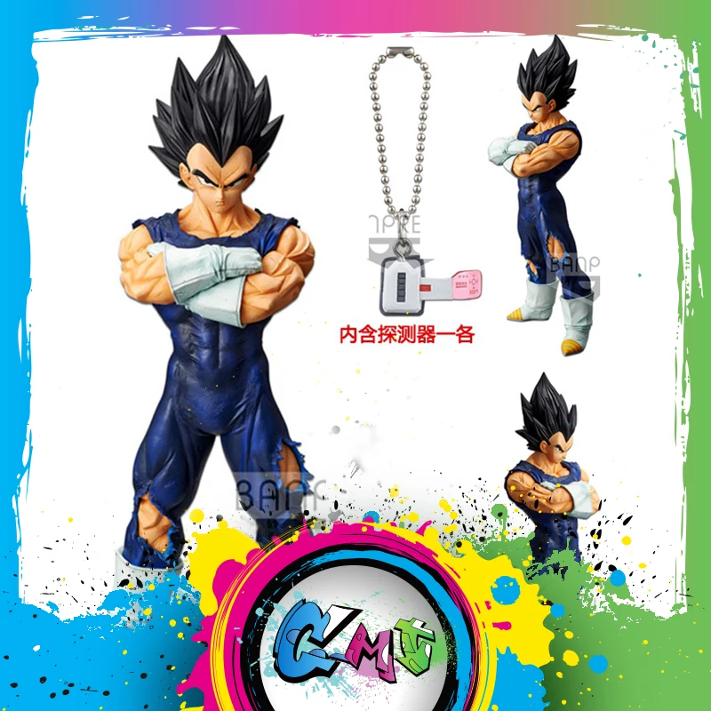 

CMT In Stock Origianl Banpresto DRAGON BALL Z DBZ Grandista nero VEGETA Anime PVC Toys Figure