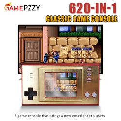 Classic Video Game Console Built-in 620 Games Mini Portable Retro Game Console 3.0 Inch Screen Gift For Kids