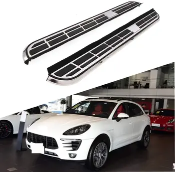 

Etesan Aluminium Running Board Fit For Porsche Macan 2014-2020 Side Step Nerf Bar