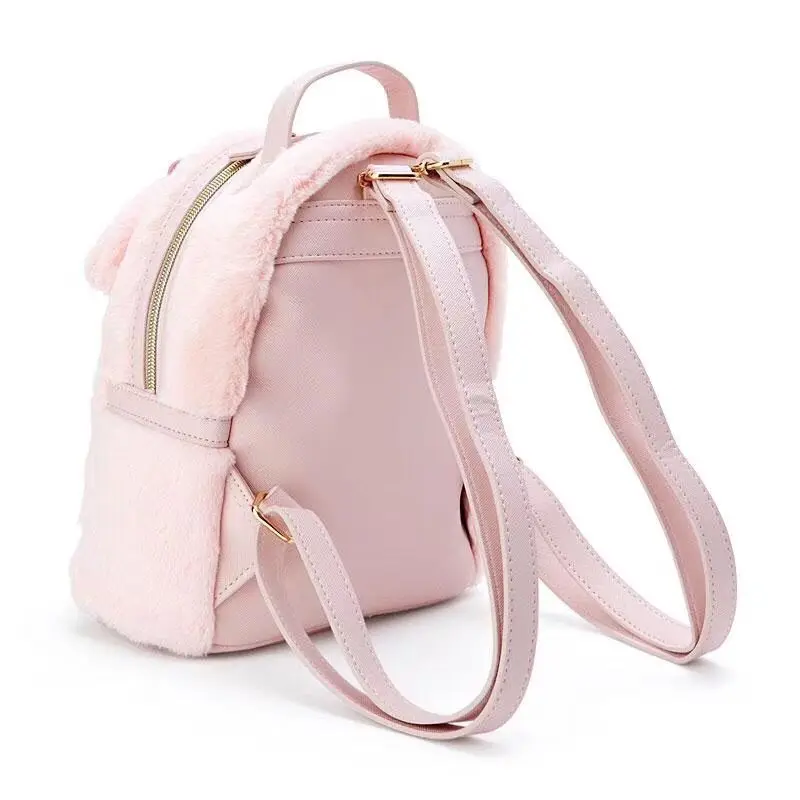 Аниме Моя Мелодия Cinnamoroll девочки плюшевые Школьные сумки Дети плюшевая сумка-рюкзак мода для детей подарок 20 см* 11 см* 25 см