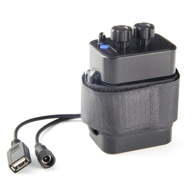 6 секций 18650 Водонепроницаемый чехол для батарейки аккумулятор 5 В USB/18650