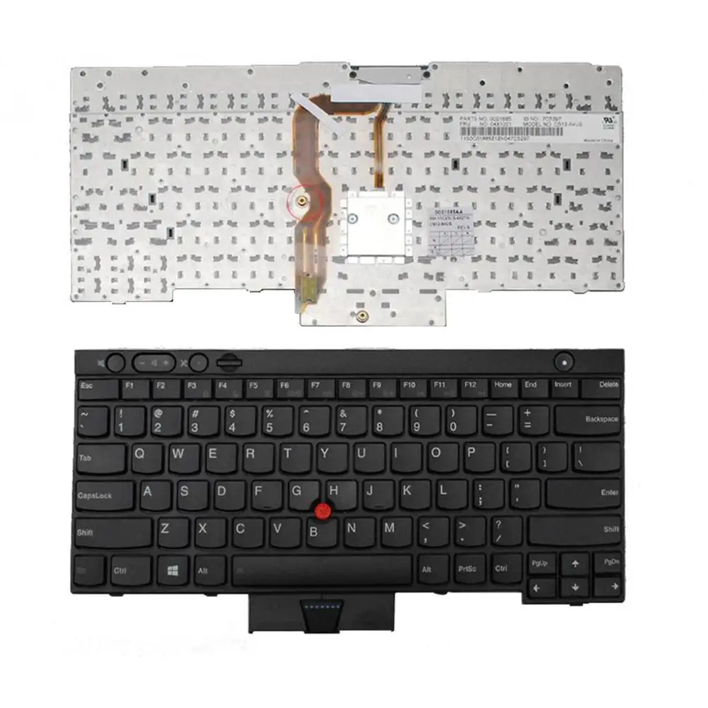 Новая английская клавиатура для Lenovo Thinkpad T530/T430/T430s/X230i/X230/W530 сменные клавиатуры |
