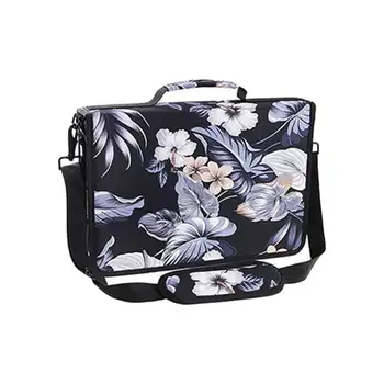 

Nylon Large Capacity Organizer Artist Pencil Case Multi Layer Adults Waterproof Flowers Pattern Portable 160 Elastic Slots