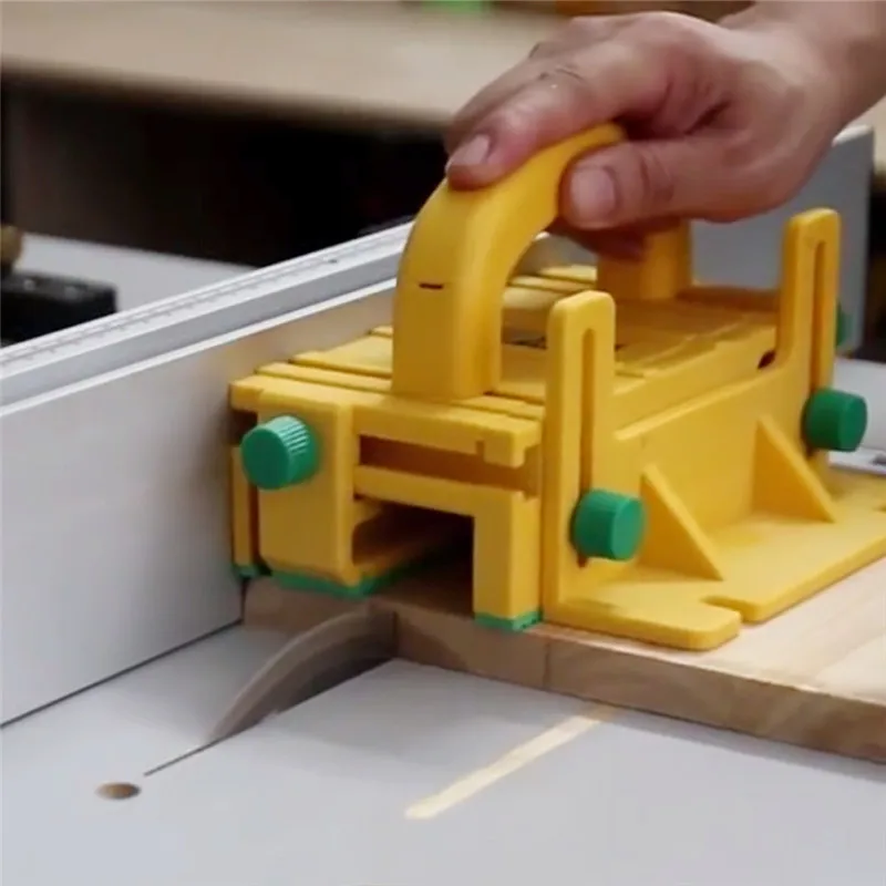 

3D Safety Pusher Woodworking Flip Table Planer Vertical Milling Flat Planer Wood Cutting Table Saw Pusher Safe Feeder Wood Tools