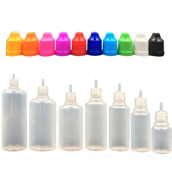 

10pcs 20ml Empty Plastic Dropper Bottle Eliquid juice Vape Bottle with Childproof Cap and Long Thin Tip Soft Bottle