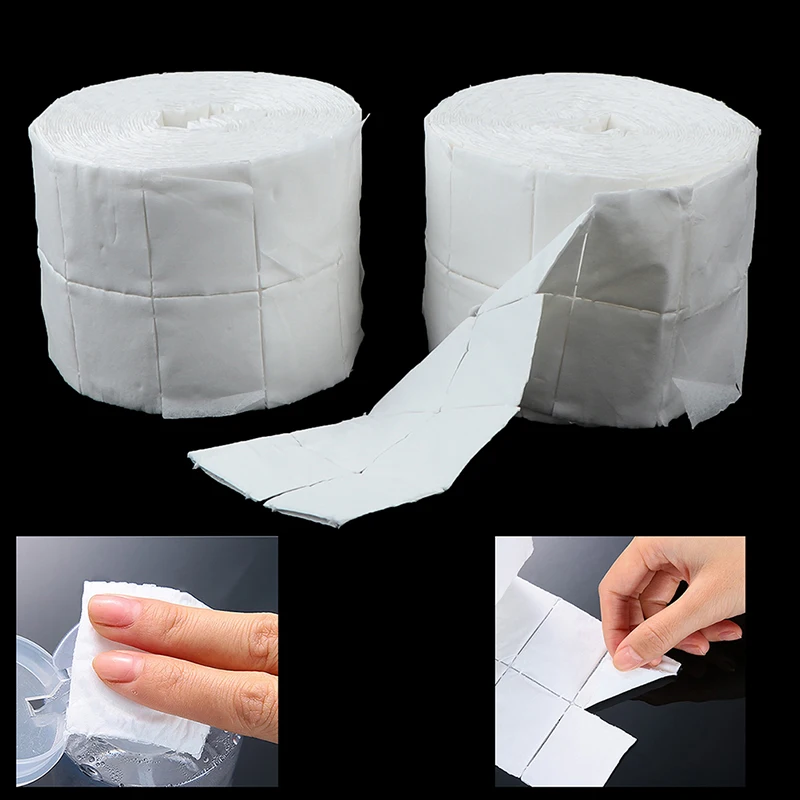 Nail Cotton Wipes UV Gel Nail Tips Polish Remover Cleaner Lint Paper Pad Soak Art Cleaning Manicure Tool 500pcs nail polish remover,nail gel remover,nail polish remover wipes,nail cotton pads,disposable nail pads