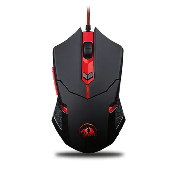 

3200 dpi 6 Button Ergonomic Wired Gaming Mouse PC Gamer Macro Programming Mouse LED USB Computer Mouse with Backlight for Office