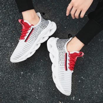 

Men's Casual Shoes for Man Fashion Sneakers Durable Outsole Trainer Zapatillas Hombre Breathable Big Size Twist bottom Shoes