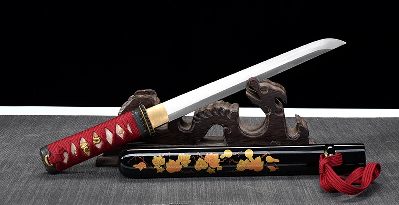 Японский Tanto-1045 из углеродистой стали, маленький нож, настоящее стальное лезвие, острота-открывалка для писем-самурайский Sword-17.3Inchese