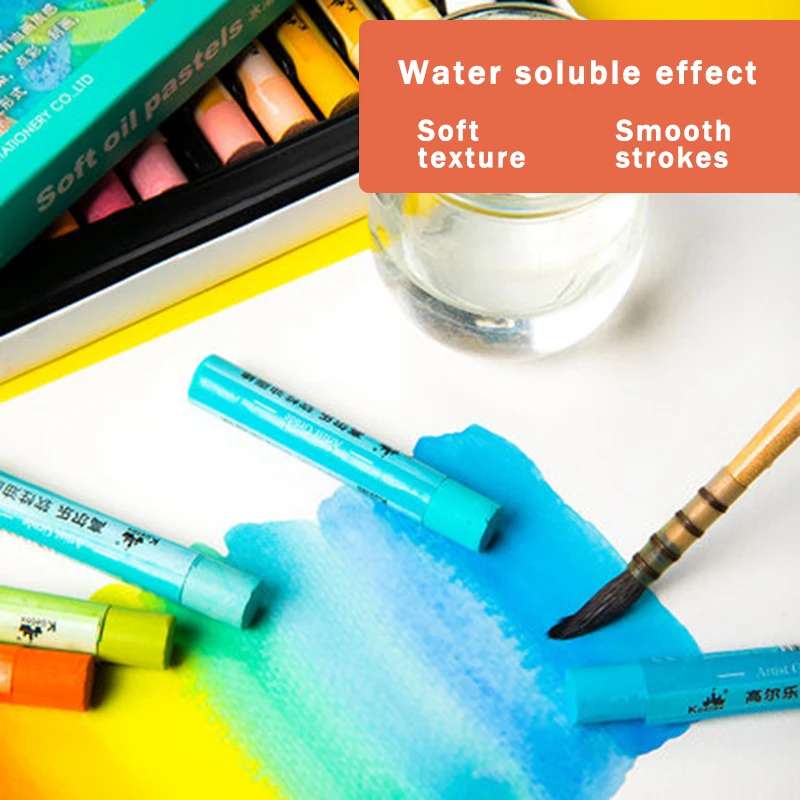 How to create a galaxy with water-soluble soft pastels 