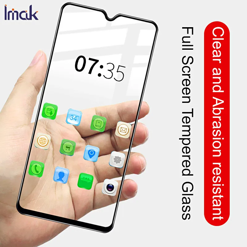 

IMAK Pro+ Full Screen Tempered Glass for Xiaomi Redmi Note 8 Pro Glass Redmi Note 8 Screen Protector for Redmi Note 8 8Pro Film