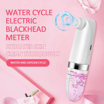 

Magic Acne Removing Apparatus Hydration Reduce Grease Vibration 6 Treatment Heads Pink 2 Colors Face Cleansing Instrument