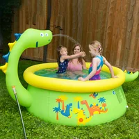 Inflatable pool Water playing pool in Summer Water Park Swim Center Family Swimming Pool Outdoor Toys for Children Adults 1