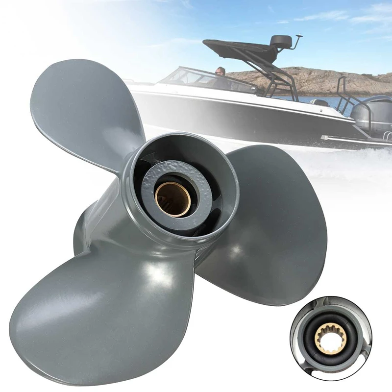 

58130-ZV5-012AH 11 1/8 X 13 for Honda 35-60HP Outboard Propelle Propeller 3 Blades 13 Spline Tooths