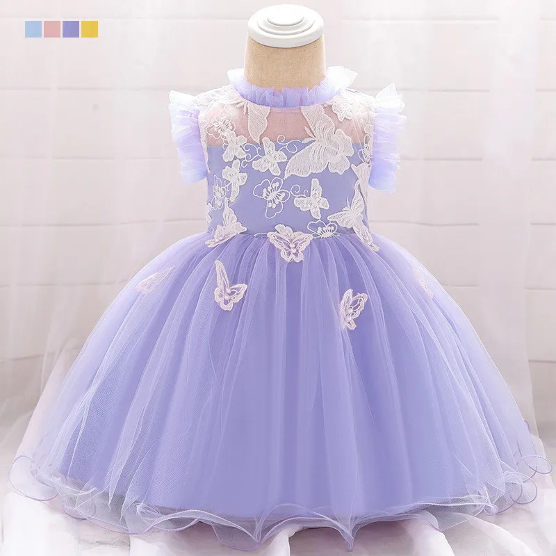 

Summer Hot Girls Dress European and American Style Stripe Splice Flower Vest Dress Toddler Baby Girls Clothing Sleeveless Dress