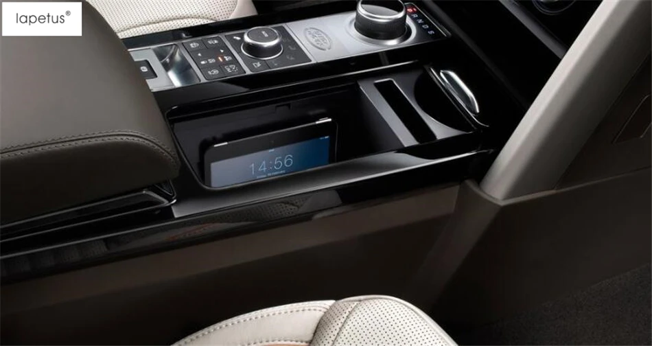 Lapetus аксессуары подходят для Land Rover L462 Дискавери 5 ABS переднее сиденье автомобиля держатель стакана воды украшение крышка отделка