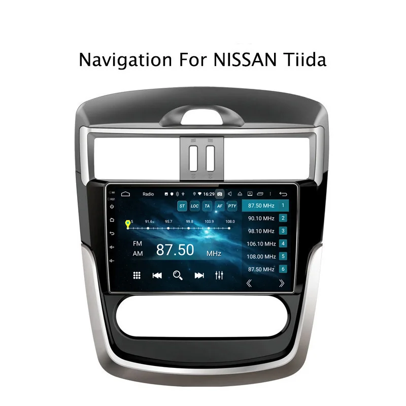 Top 9" Android Octa Core 4G RAM 32G ROM Car Radio Multimedia Player Navigation GPS For Nissan Tiida 2016 5