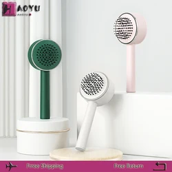 Escova de cabelo para cabelo encaracolado rolo de cabelo pente de massagem de couro cabeludo airbag pente anti tangler conjunto de ferramentas de cuidados