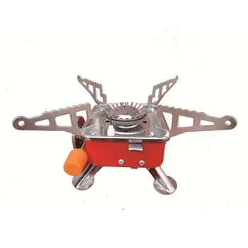 

Portable cassette furnace square furnace outdoor long gas tank interface burner windproof induction cooker