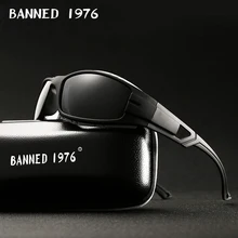 Бренд, поляризованные солнцезащитные очки для мужчин, wo, мужские спортивные очки, фирменный дизайн, для вождения, Oculos De Sol, светоотражающее покрытие, UV400, чехол