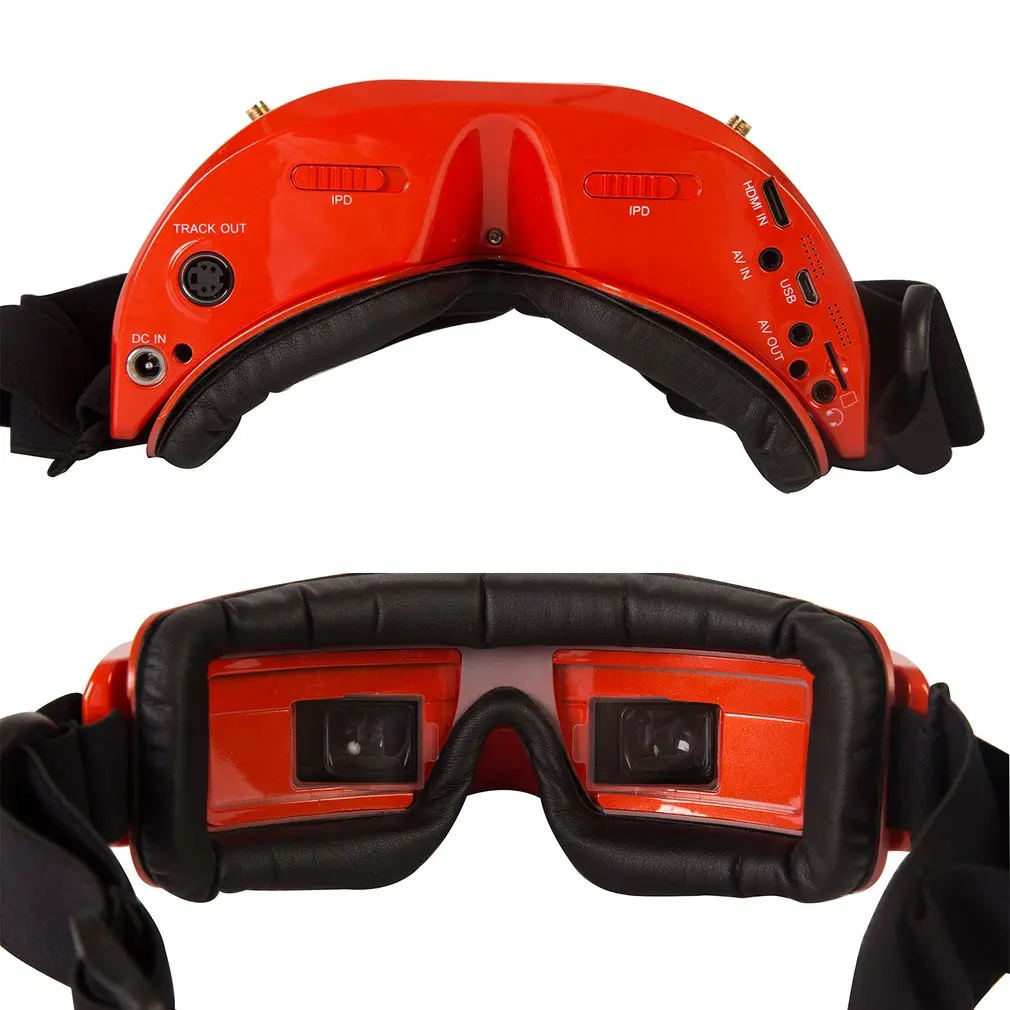 SKYZONE SKY03O 5,8 ГГц 48CH разнообразие FPV очки поддержка HDMI отслеживания головы с вентилятором DVR фронтальная камера для радиоуправляемого дрона