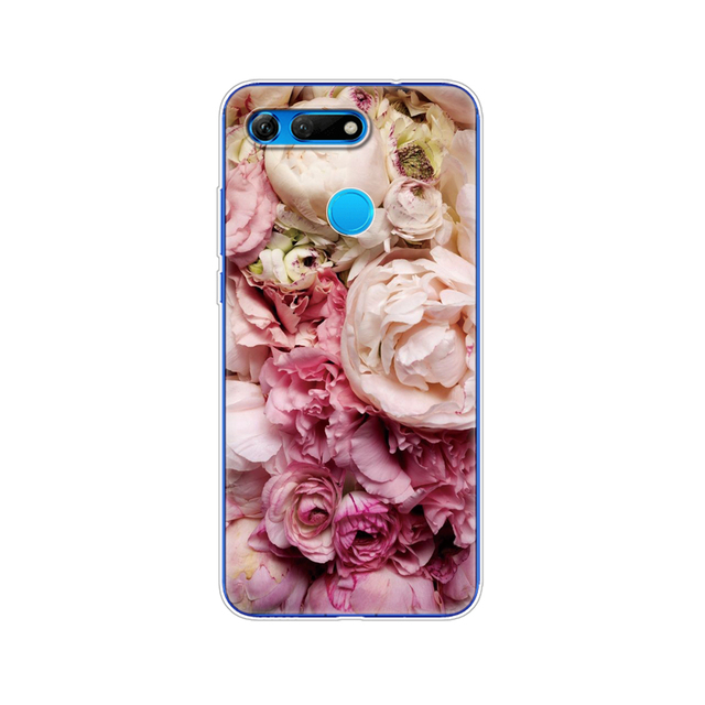 for Huawei Honor View 20 V20 Case TPU Funda Soft Silicone Cover For Honor V20 Capa Cute Animal pattern Silicone Phone