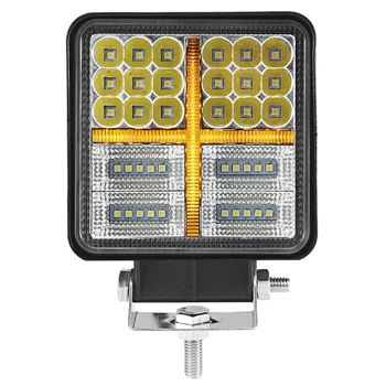 

38W 4500LM LED Work Light Pods Flush Mount Combo Driving Lamp for Off-Road SUV Truck