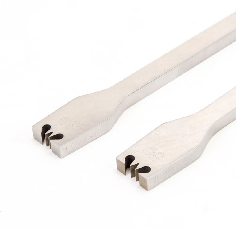 Meetee 1set 3# 5# Steel Alloy Zipper Tooth Removal Tool Code Loading Zip Teeth Pliers DIY Manual Leather Tools Accessories