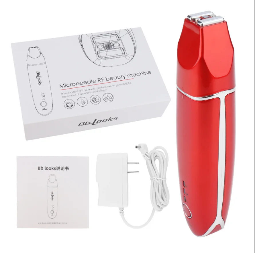 

RF EMS Microneedles Bio Microcurrent Moisturizing Facial Lifting Skin Tightening Anti Wrinkle Rejuvenation Beauty Device Machine
