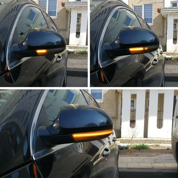 

Water Blink Dynamic Flowing Side Mirror LED Turn Signal Light Blinker For VW Passat B5.5 B6 R36 R32 Jetta MK5 Golf 5 GTI Sharan