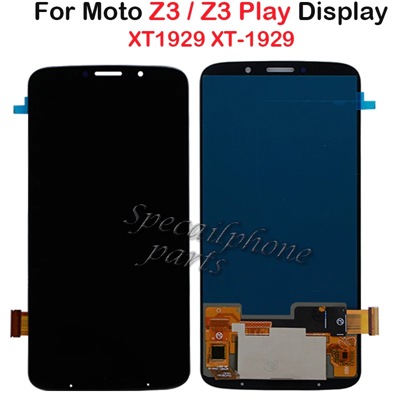 Для Moto Z3 Play xtзакладки для телефона ЖК-дисплей сенсорный экран дигитайзер в сборе