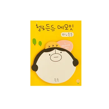 

Post-it notes, stationery, cartoon head, N times, factory direct, office learning label, sticky note